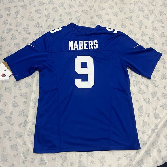 NFL Malik Nabers New York Giants Nike Vapor Fuse #9 Jersey - Picture 3 of 6